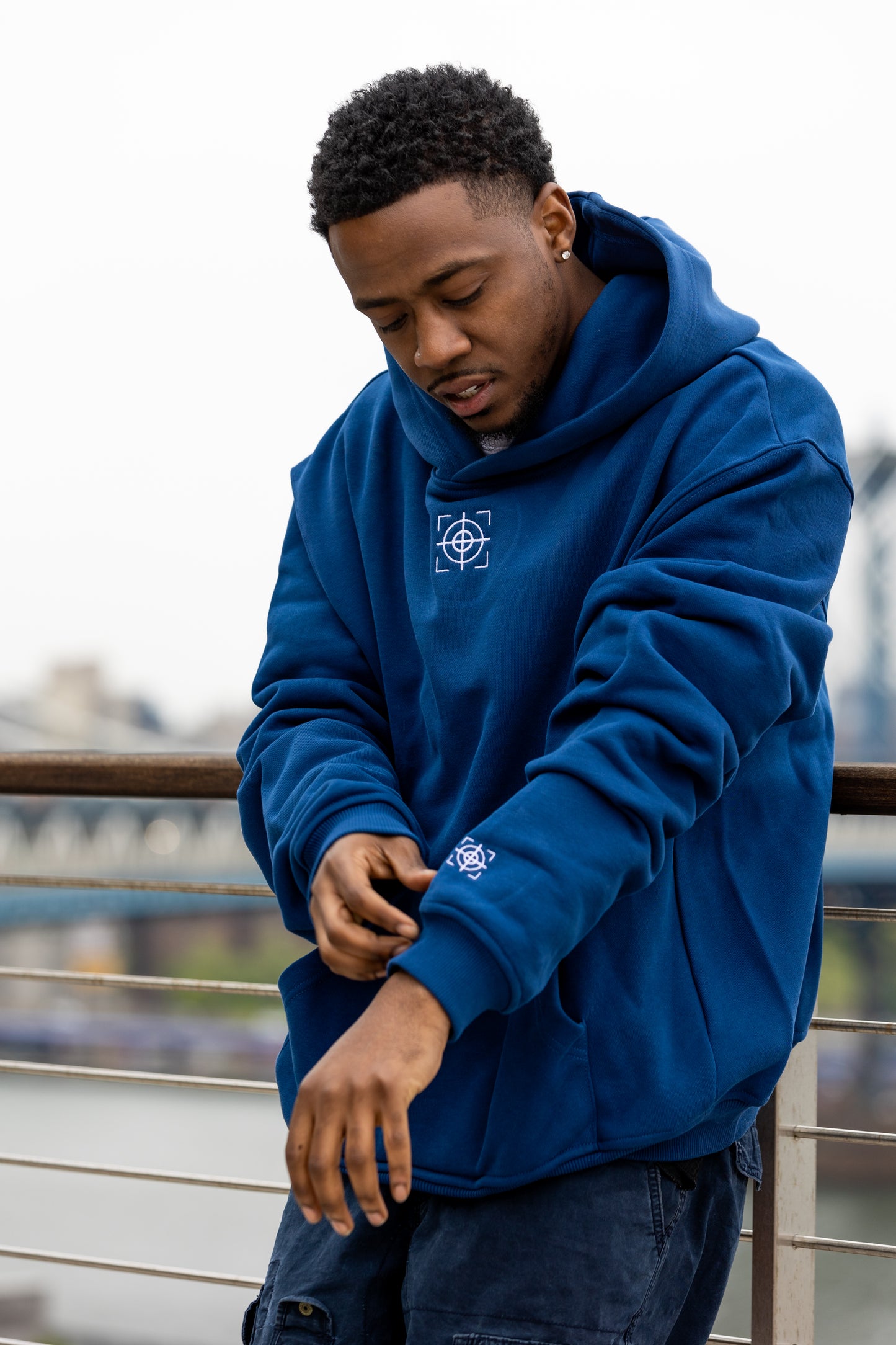 The Everyday Logo Hoodie (Blue Dream)