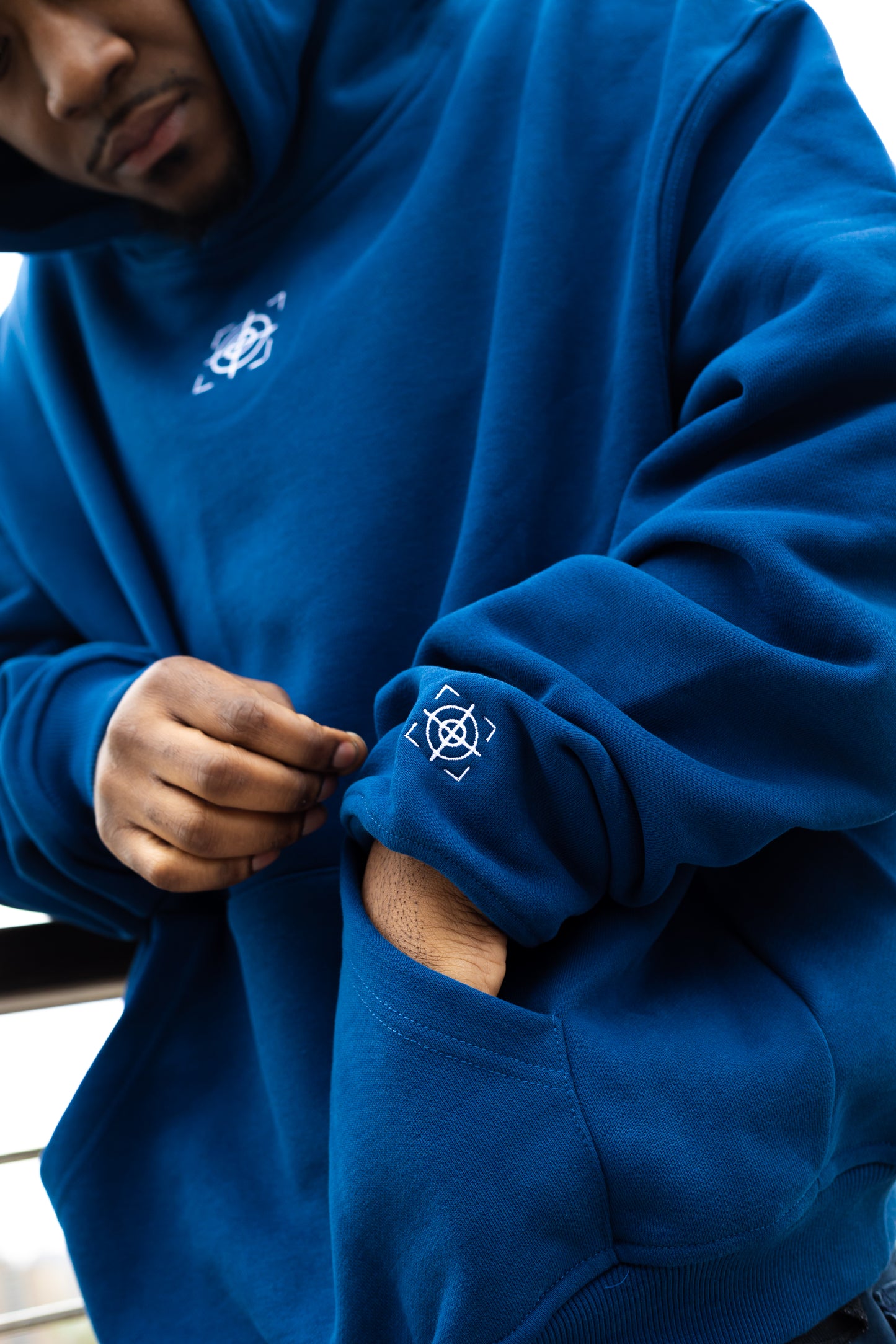 The Everyday Logo Hoodie (Blue Dream)