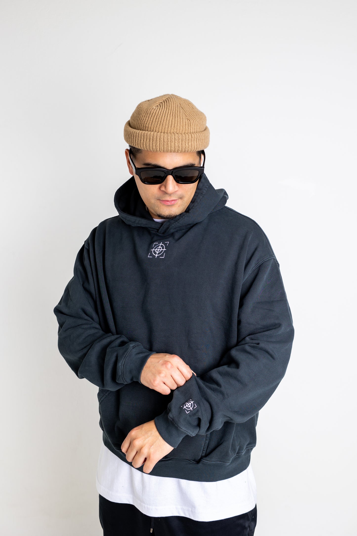 The Everyday Logo Hoodie (Vintage Slate)
