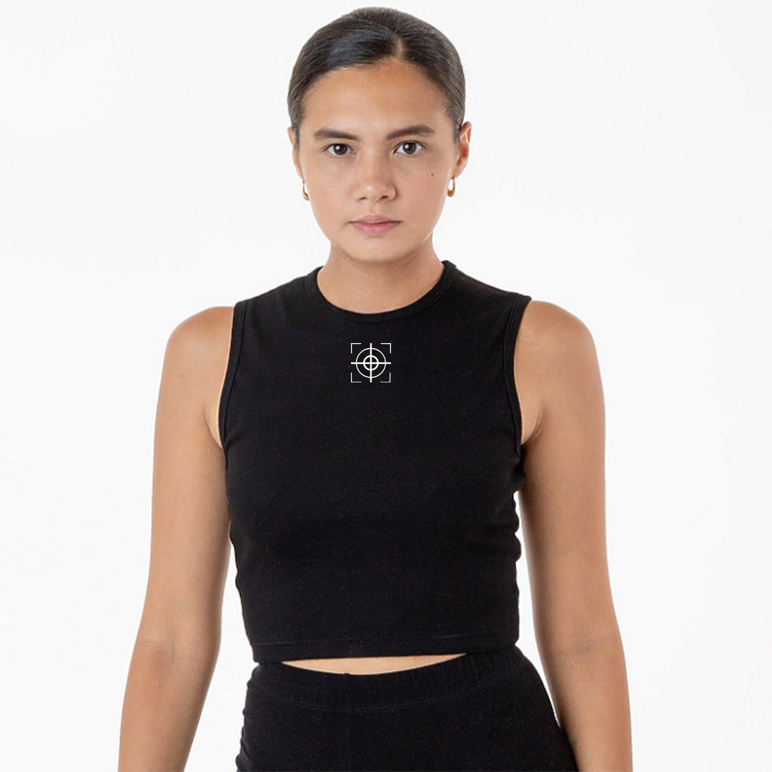 Baby Rib Tank Black