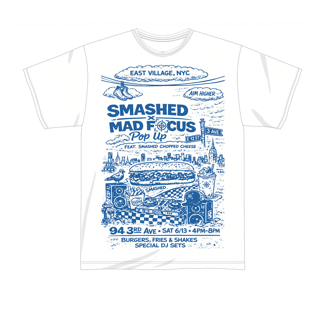 Smashed NYC x MAD FOCUS Pop-Up T-shirt
