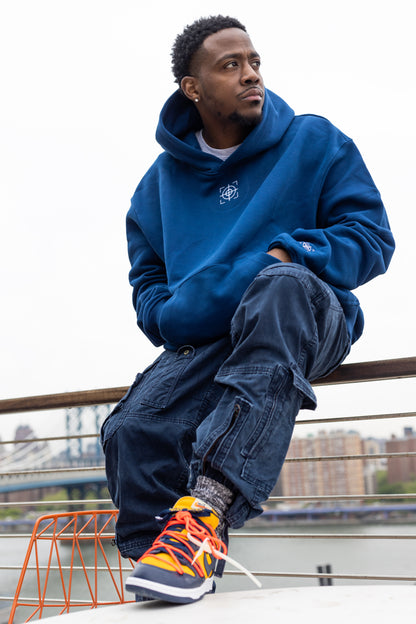 The Everyday Logo Hoodie (Blue Dream)